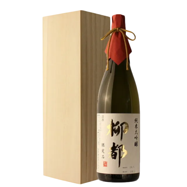 寒中見舞い 日本酒 ギフト純米大吟醸「柳都」720ml（桐箱入り）