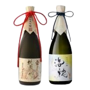 日本酒 飲み比べ 純米大吟醸 【桃園の誓い】×純米大吟醸【海穂】720ml×2本セット