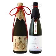 日本酒 飲み比べ 純米大吟醸【桃園の誓い】×純米大吟醸【おかみ】720ml×2本セット