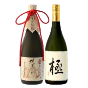 日本酒 飲み比べ 純米大吟醸 【桃園の誓い】×大吟醸【極】720ml×2本セット