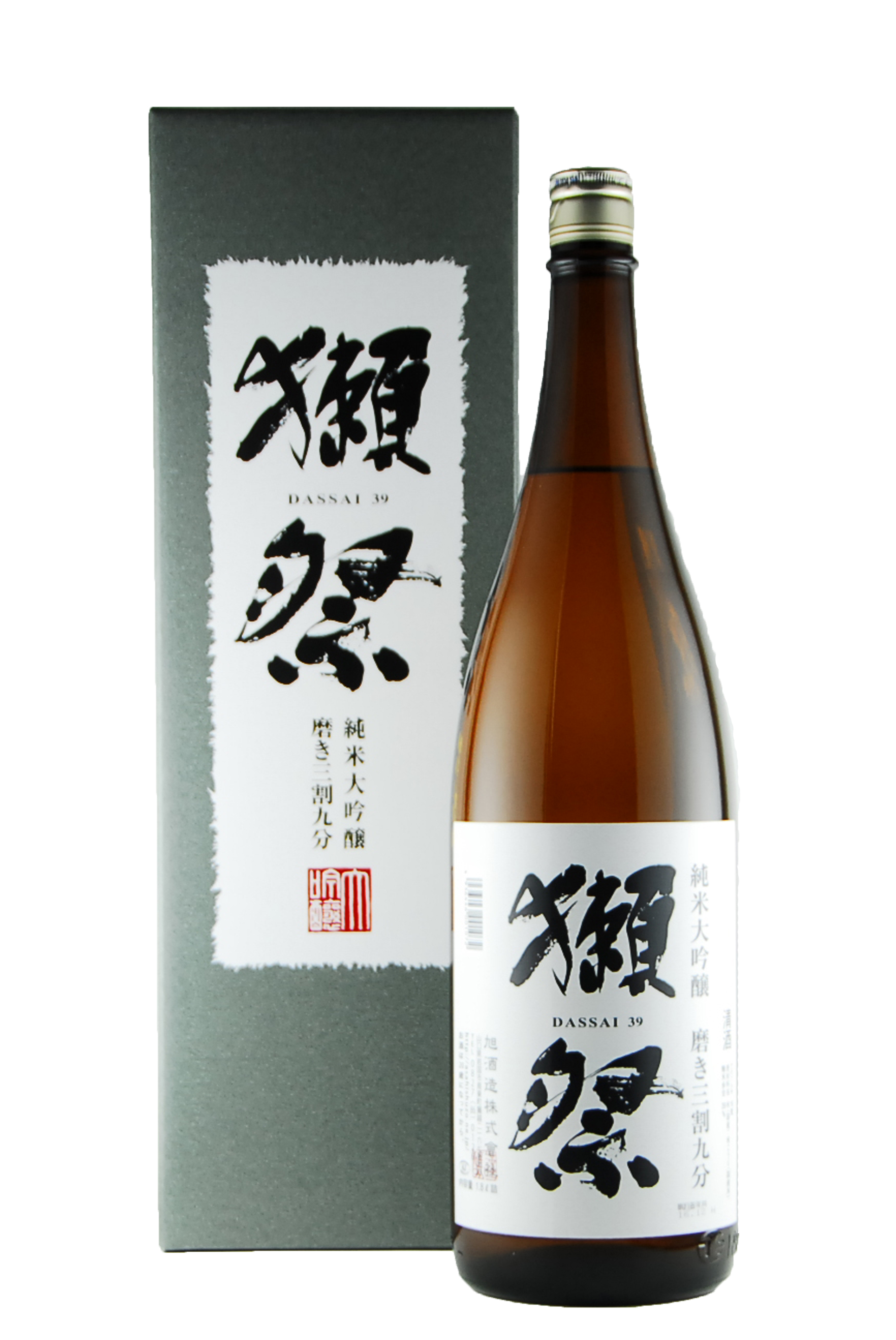 獺祭　純米大吟醸　磨き三割九分　DX箱入り（1800ml）