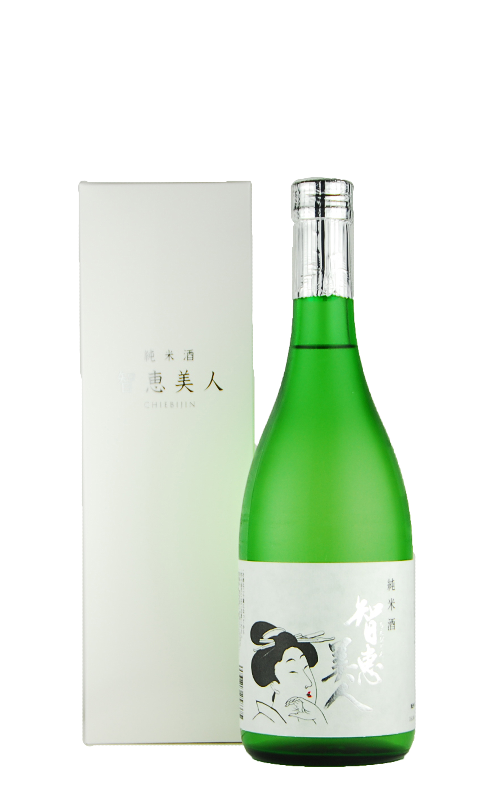 智恵美人　純米酒（720ml）箱入り