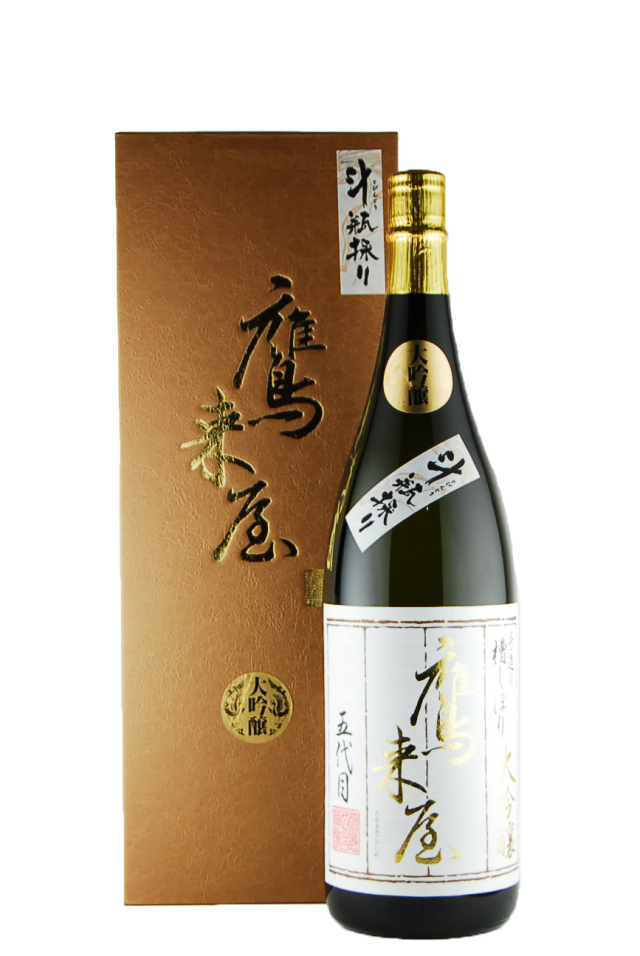 鷹来屋　大吟醸　原酒　斗瓶採り（1800ml）