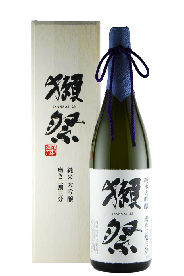 獺祭　純米大吟醸　磨き二割三分　木箱入り（1800ml）