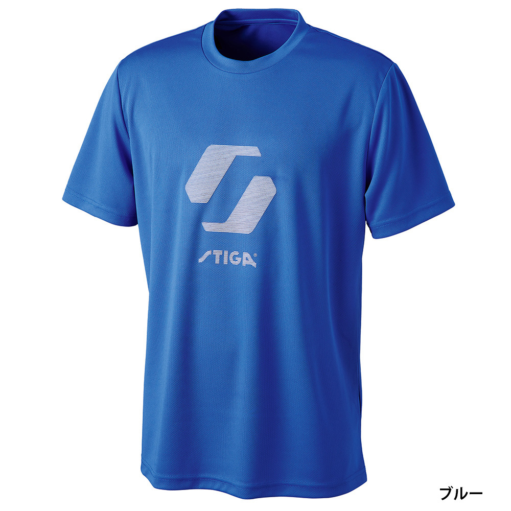 [STIGA]シリコンロゴ Tシャツ