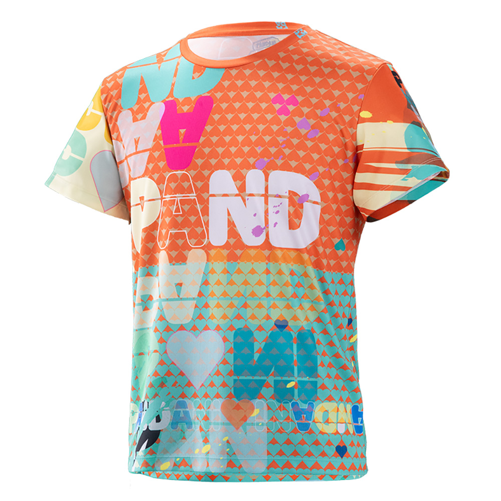[Pandani]ハートフルパンダーニ スポーツTシャツ【EVO】/PANTAオレンジ