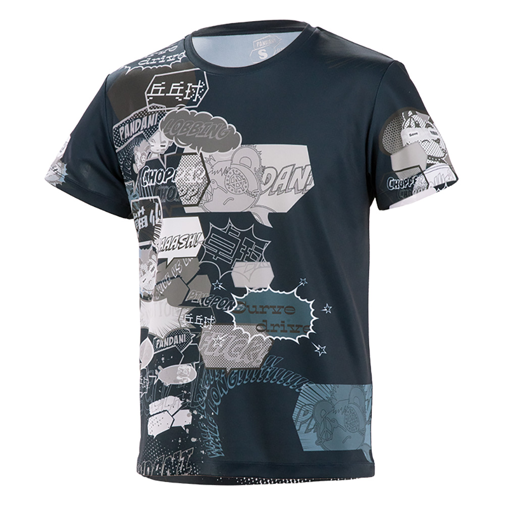 [Pandani]BALLOON スポーツTシャツ【EVOタイプ】/NIGHT BLACK（夜）