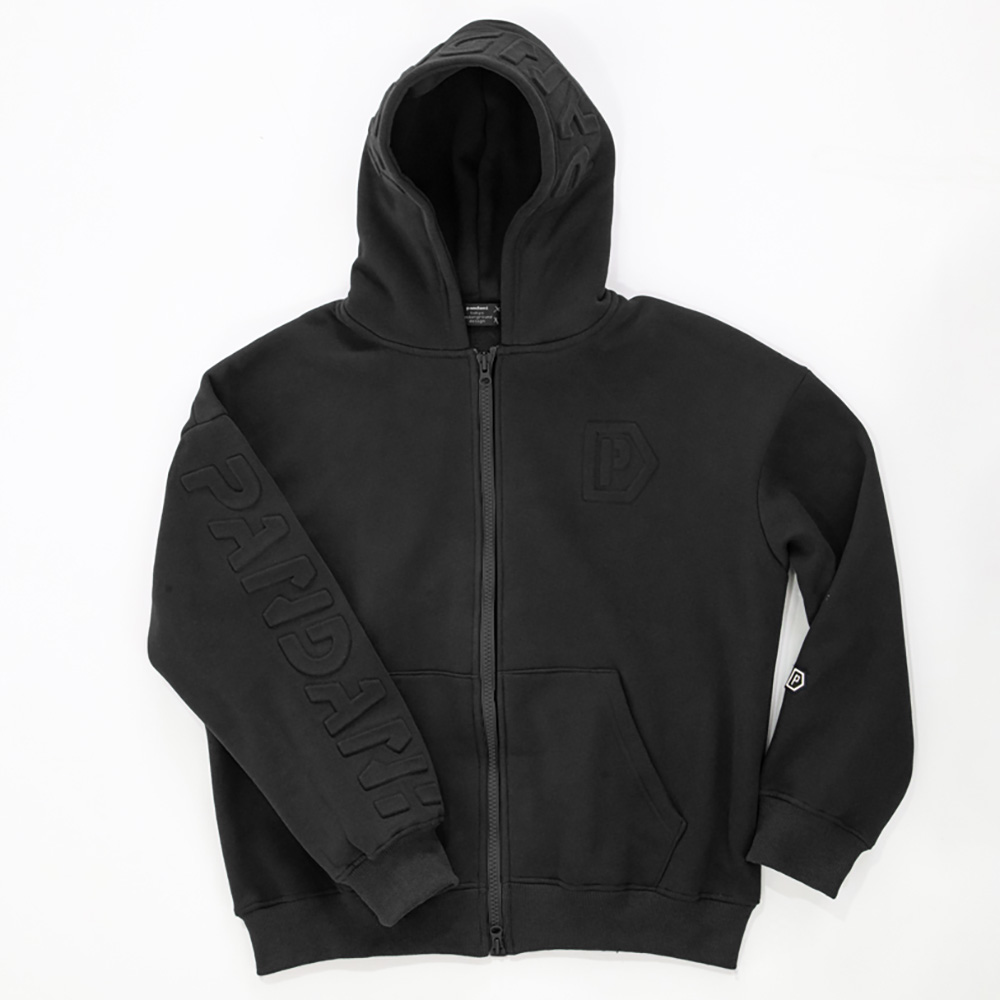 [Pandani]W-ZIP フーディー/ ブラック