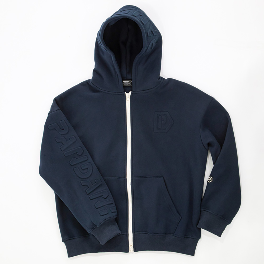 [Pandani]W-ZIPフーディー/ インディゴ