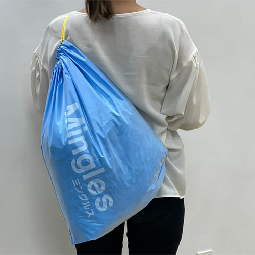 ミングルス限定 ランドリーバッグ