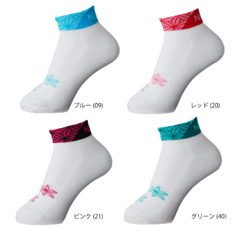 【生産終了】[Nittaku]フローラルソックス