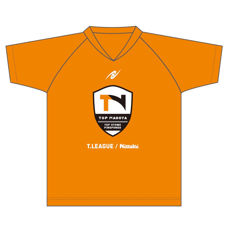 【生産終了】[Nittaku]トップおとめピンポンズ名古屋 TリーグTシャツ