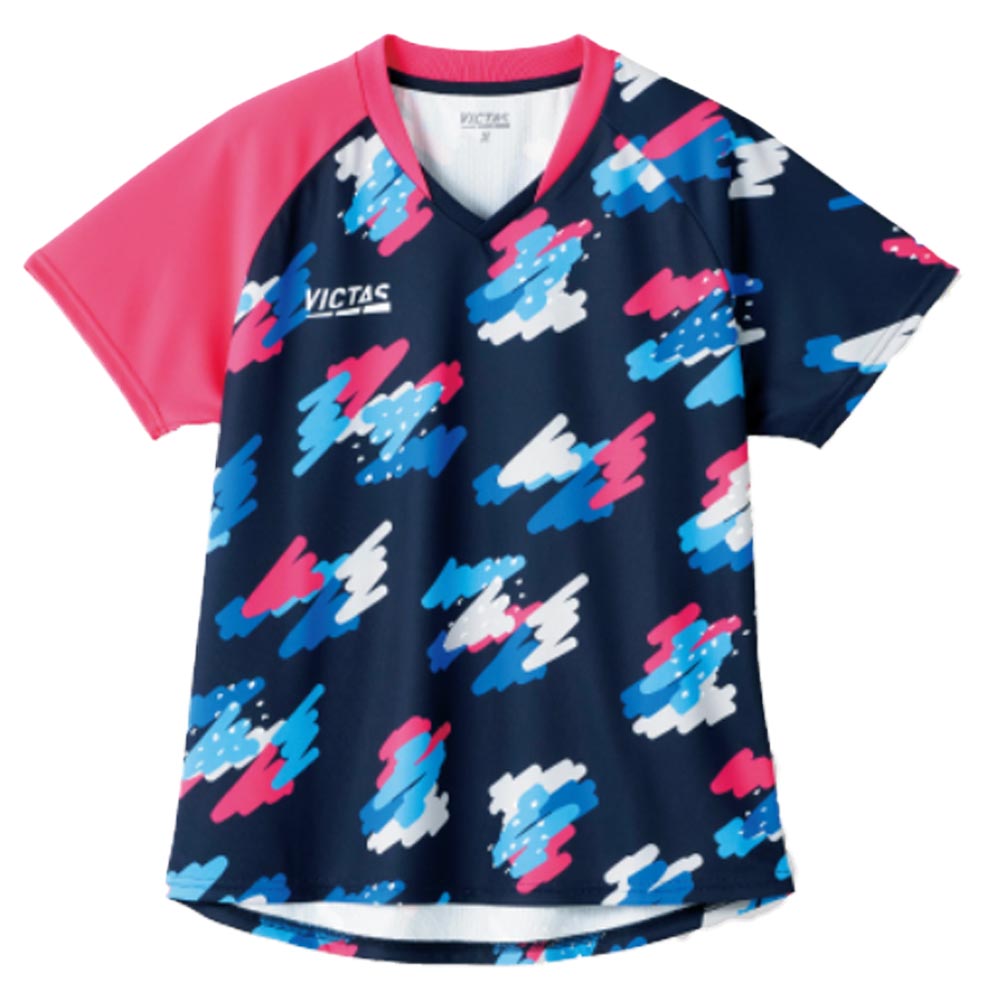 特価情報】[VICTAS]スプラッシュ レディスゲームシャツ ミングルス