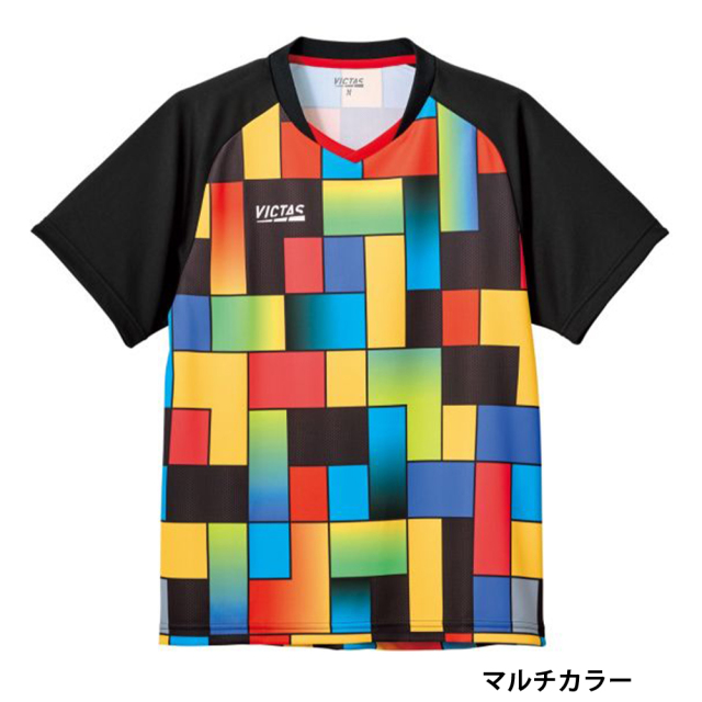 未使用級　極美品　BOTT ボット　サッカーシャツ　ゲームシャツ　XL　マルチ 特価情報】[VICTAS]パズル ゲームシャツ ミングルスオンライン