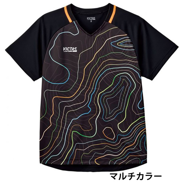 【生産終了】[VICTAS]トポグラフィーゲームシャツ