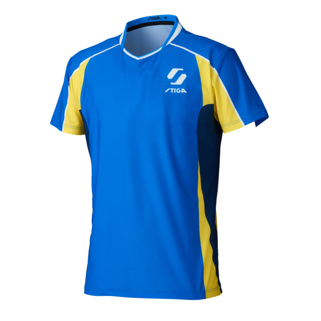 【特価情報】[STIGA]シャツKR-IV カラー：ブルー サイズ：L