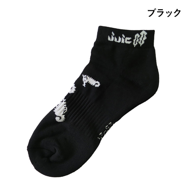 [JUIC]タッチーシルエットソックス　25-27cm