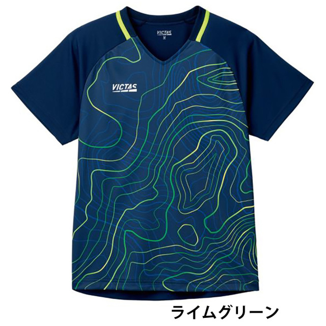 VICTAS]トポグラフィーゲームシャツ ミングルスオンラインショップ