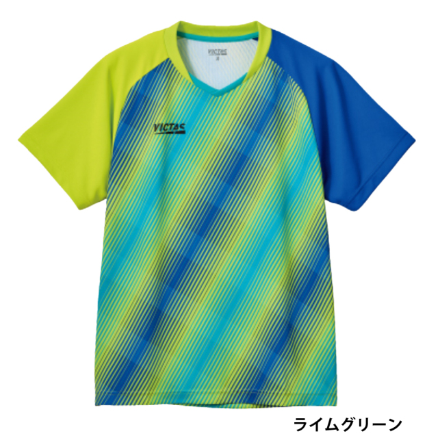 VICTAS]バイアスストライプ ゲームシャツ ミングルスオンラインショップ