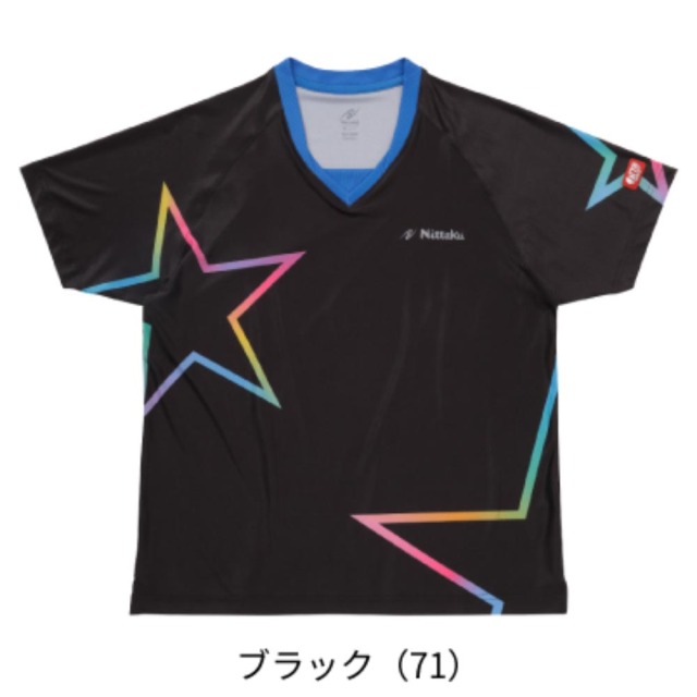 Nittaku スポーツウェア Mサイズ 黒 卓球ウェア ユニセックス Nittaku スポーツウェア Mサイズ 黒 卓球ウェア ユニセックス