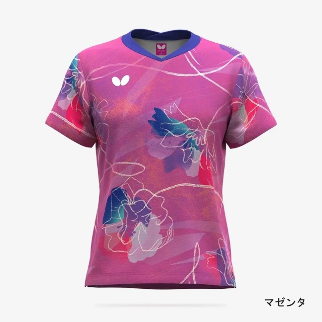 Butterfly ハルネオ・シャツ（レディース） Butterfly]ハルネオ・シャツ ミングルスオンラインショップ