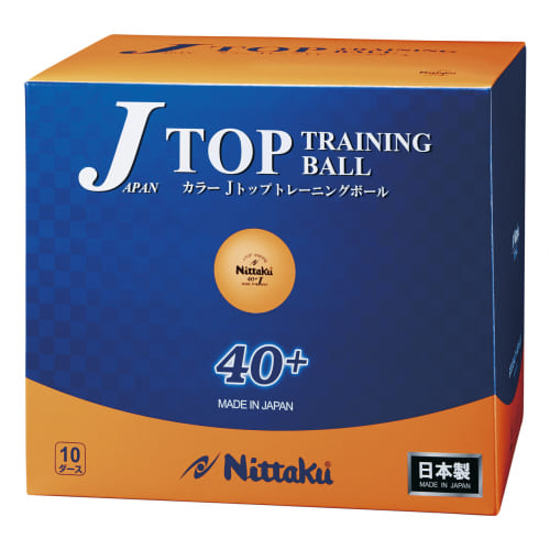 【生産終了】[Nittaku]カラーJトップトレ球(10ダース入)