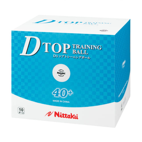 【生産終了】[Nittaku]Dトップトレ球(10ダース入)