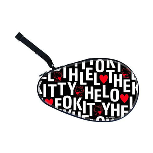三英]【生産終了】ハローキティコラボ ラケットケース LoveLogo