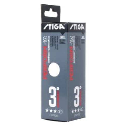 [STIGA]3スターパフォーム40＋3個入り