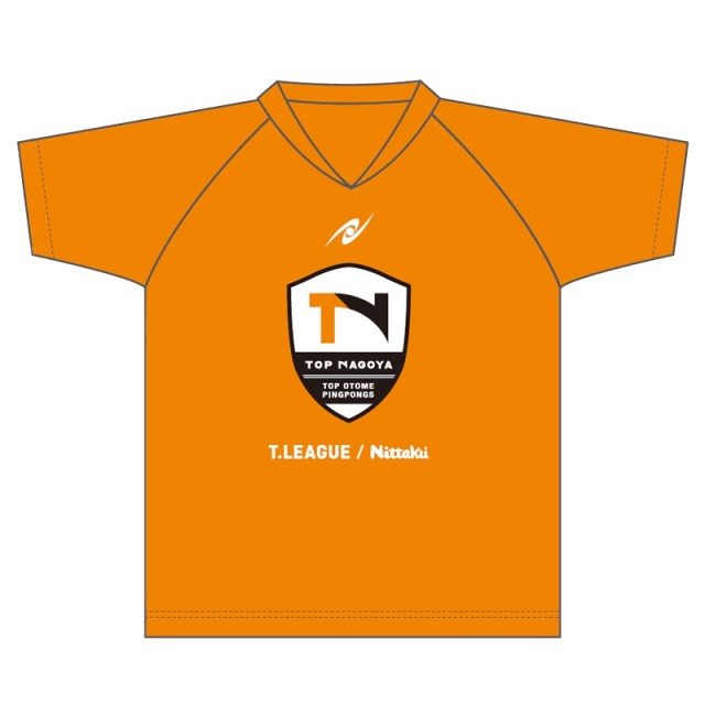 【生産終了】[Nittaku]トップおとめピンポンズ名古屋 TリーグTシャツ