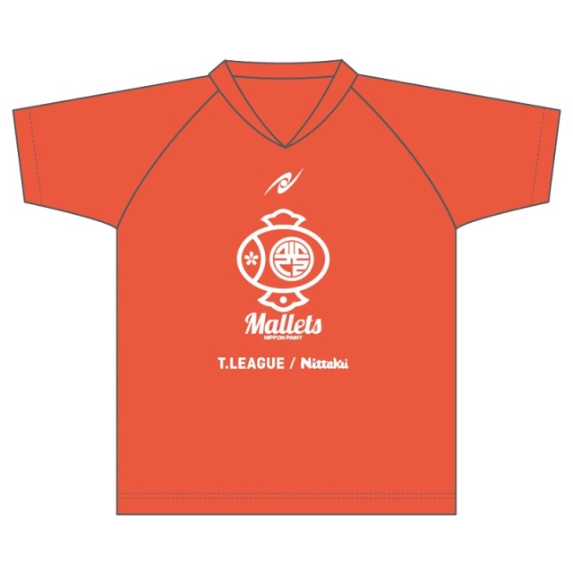 【生産終了】[Nittaku]日本ペイントマレッツ TリーグTシャツ