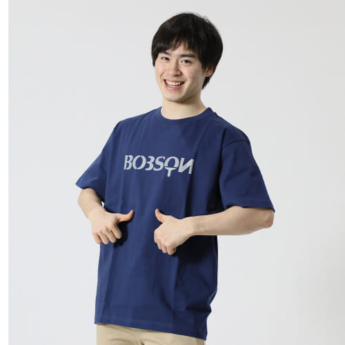 BOBSON]【数量限定】森薗政崇選手 直筆サイン入り BOBSON綿Tシャツ