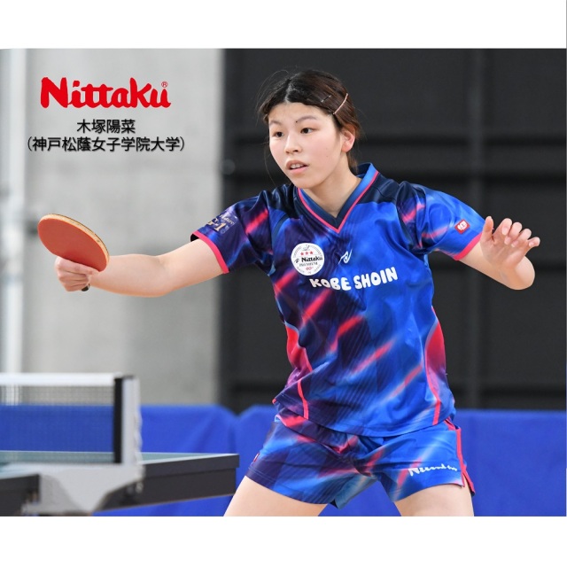 Nittaku 卓球ウェア Lサイズ チェック柄（卓球Nittakuウェア 好ましい 