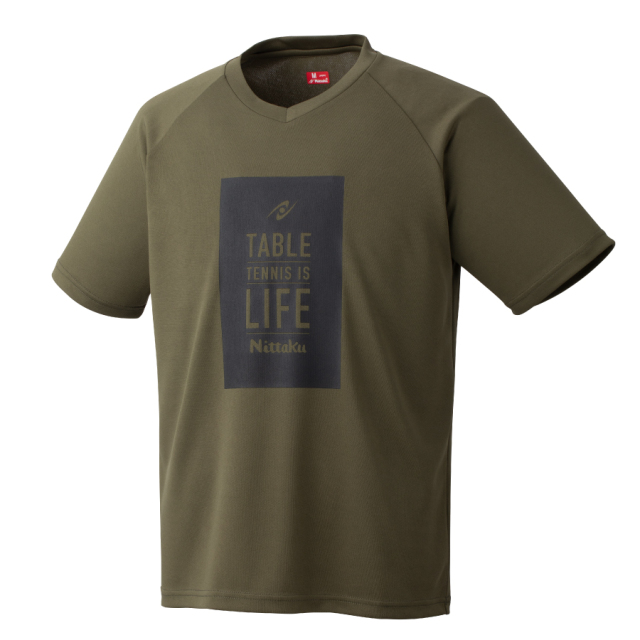 NOWOS 2018 シルク混 tシャツ（[Nittaku]カジュアルTシャツ 2XO・3XO  