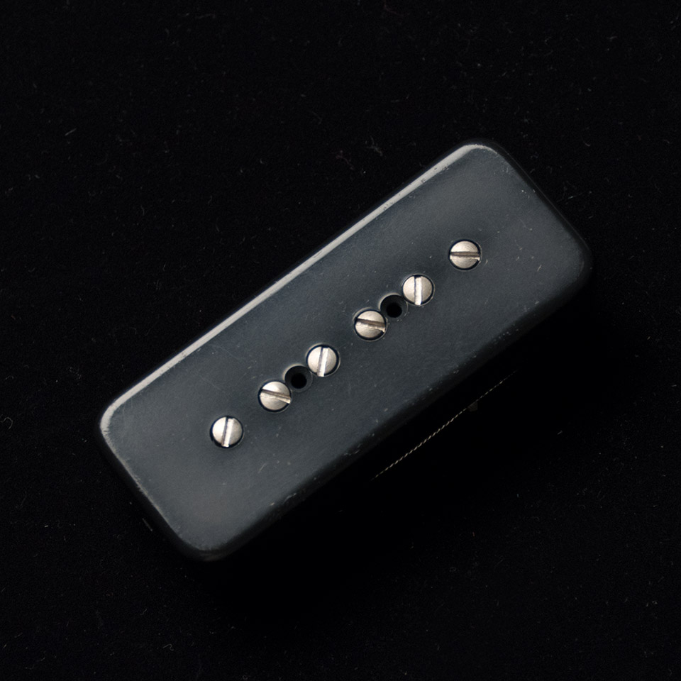 ThroBak/P-90 55-56-SB MXV BRIDGE BLACK AGED【リア用】【ヴィンテージクローン】【在庫あり】