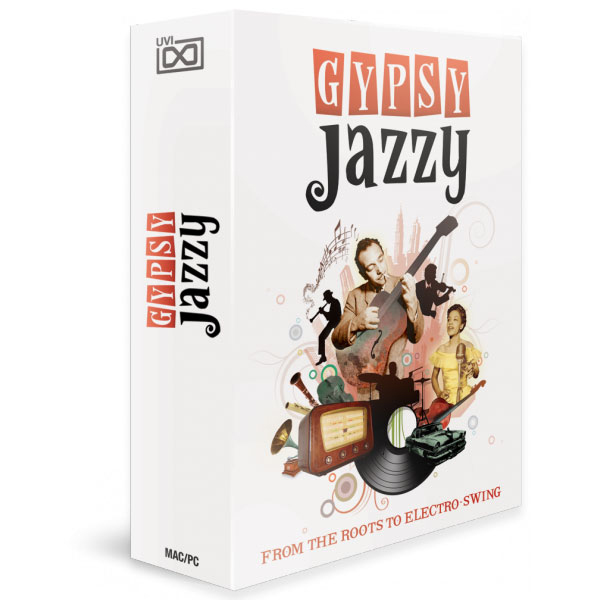 UVI/GypsyJazzy【～04/02期間限定特価キャンペーン】【オンライン納品】
