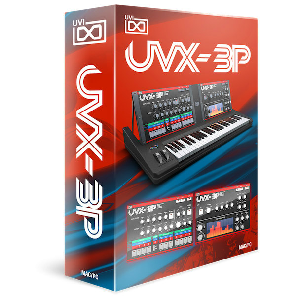 UVI/UVX-3P【オンライン納品】
