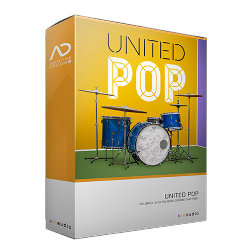 xln audio/Addictive Drums 2 UNITED POP ADpak【オンライン納品】