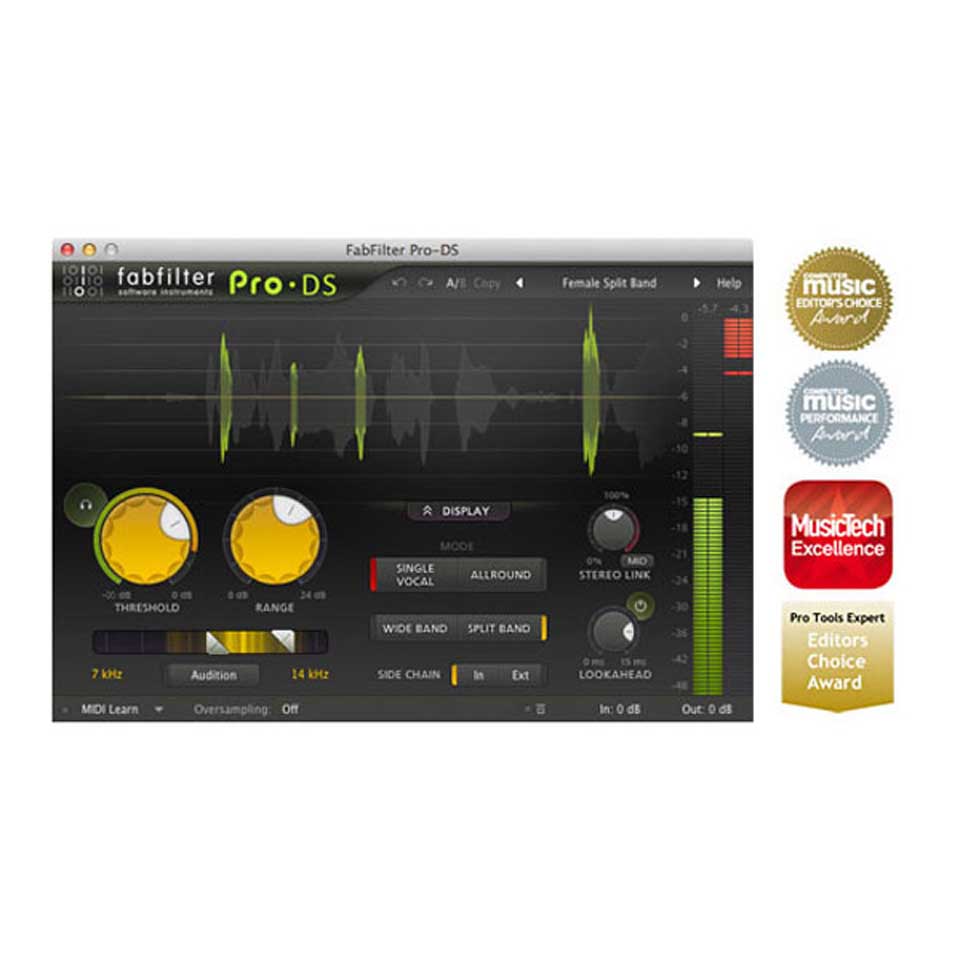 FabFilter/FabFilter Pro-DS【オンライン納品】