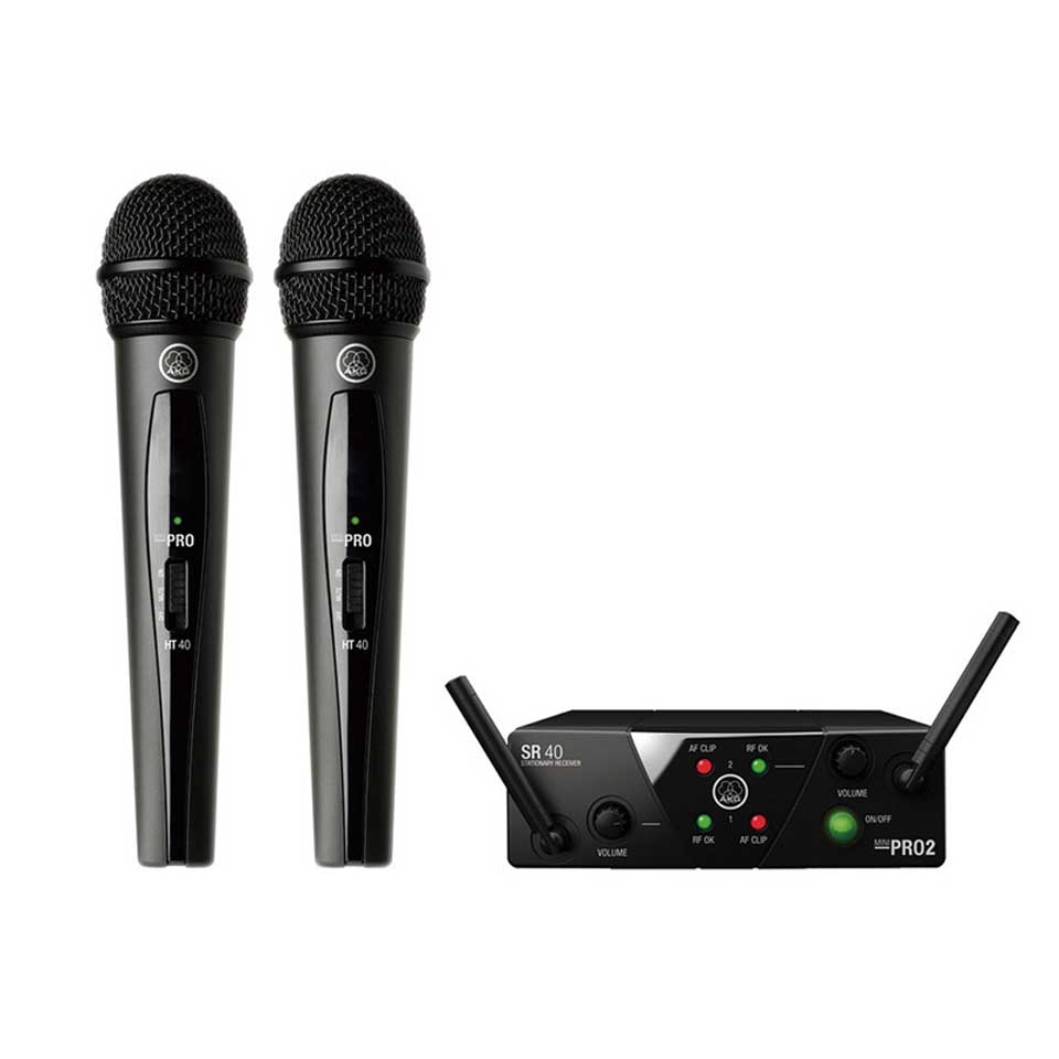 AKG/WMS40 PRO MINI2 VOCAL SET DUAL