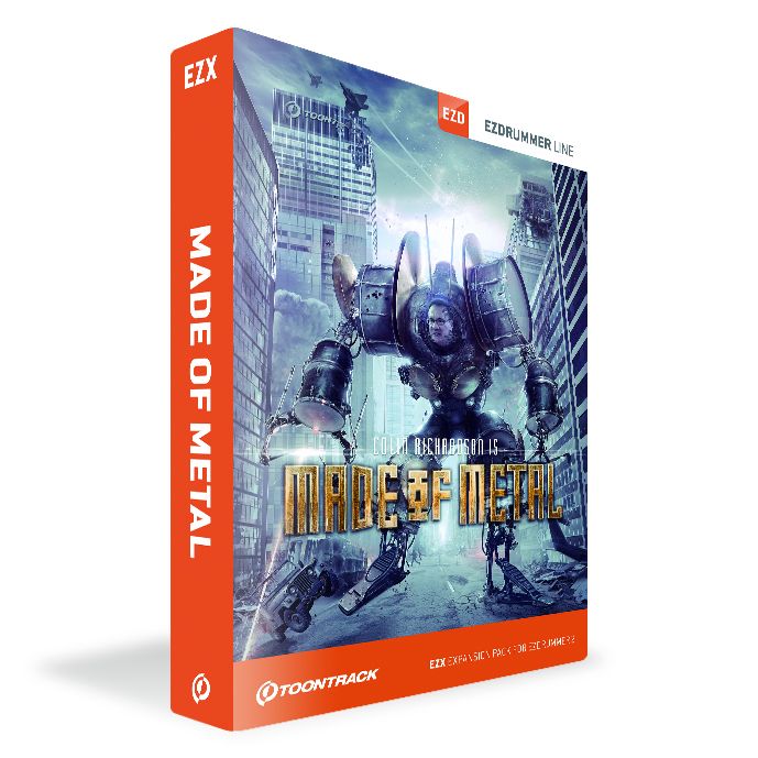 TOONTRACK/EZX MADE OF METAL【オンライン納品】【在庫あり】
