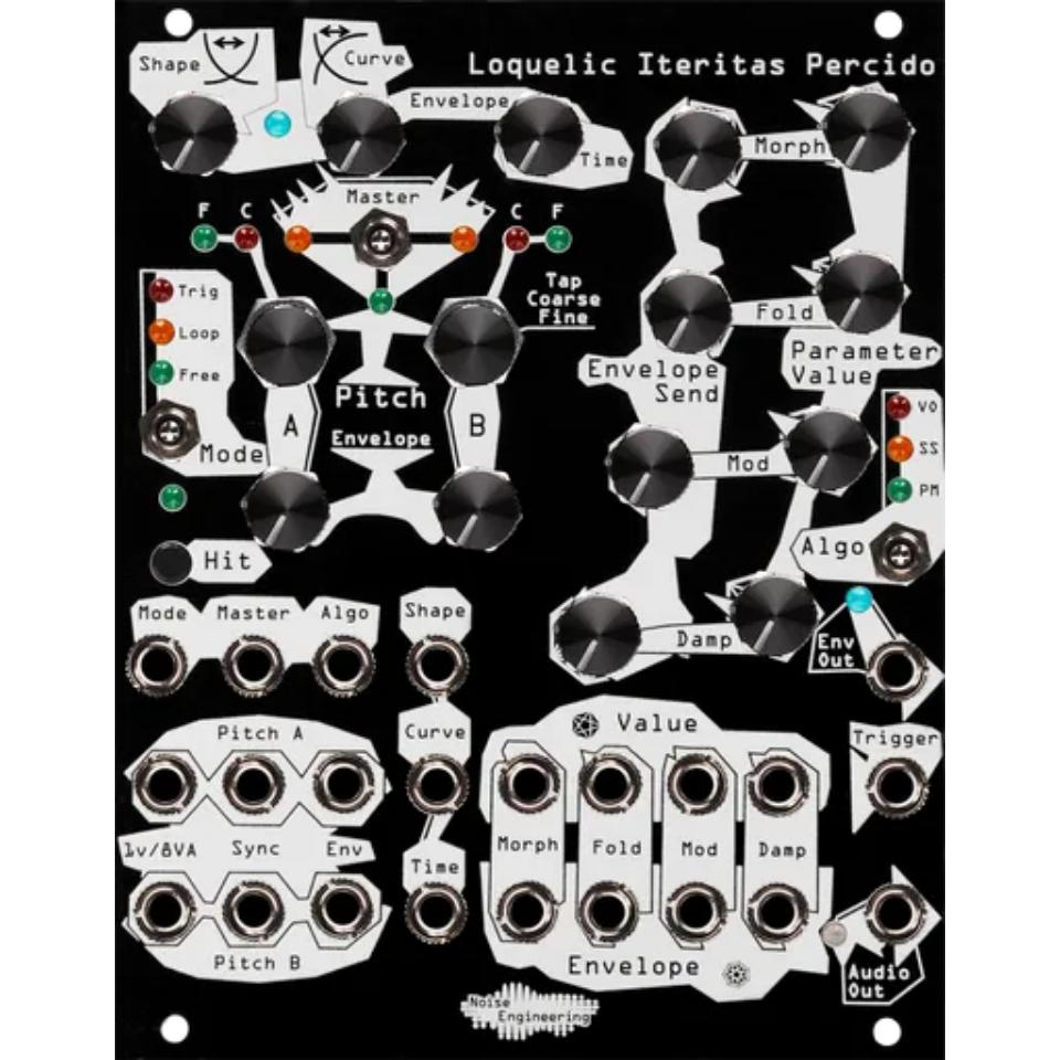 Noise Engineering/Loquelic Iteritas Percido Black【お取り寄せ商品】