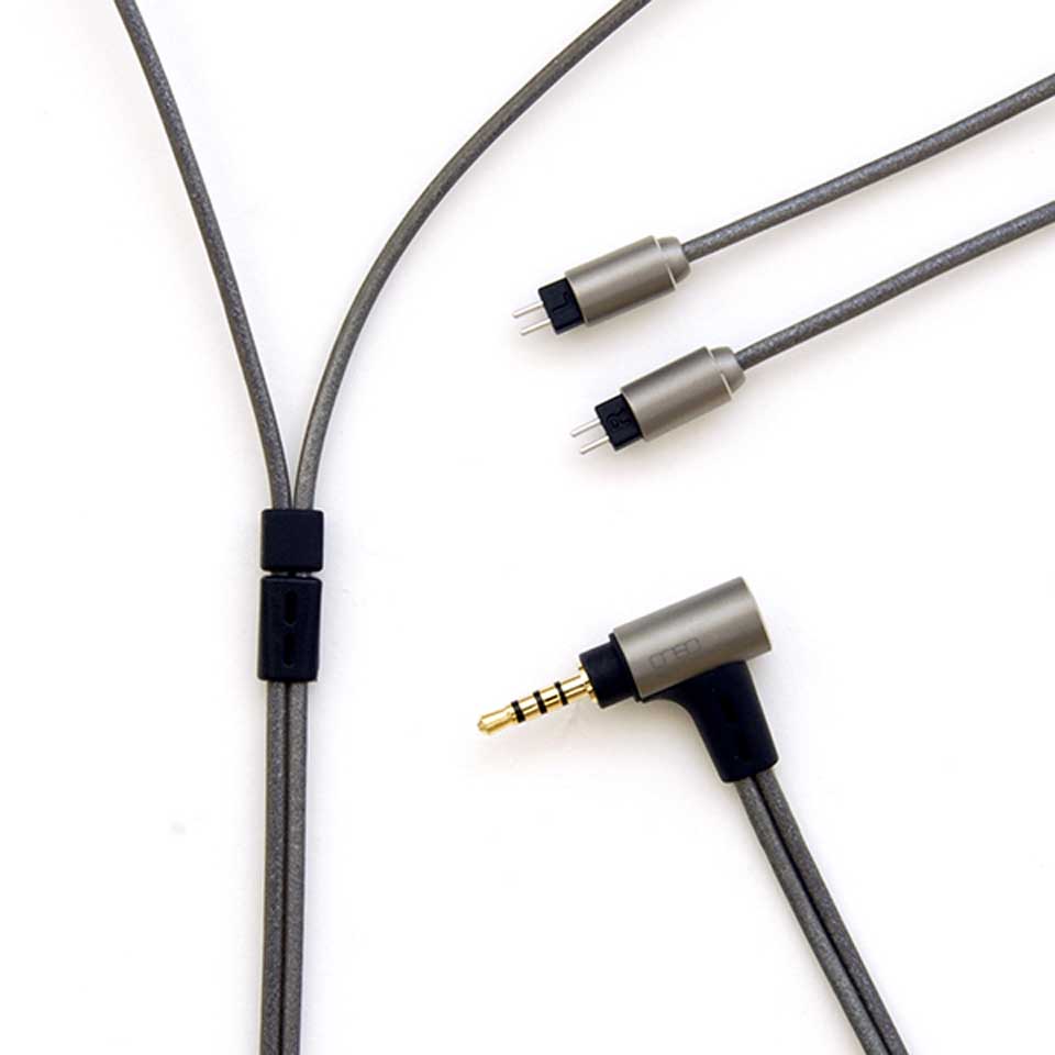 onso/iect_04 イヤホンケーブル 2pin-2.5mm4極 1.2m【IECT_04_BL2C_120】