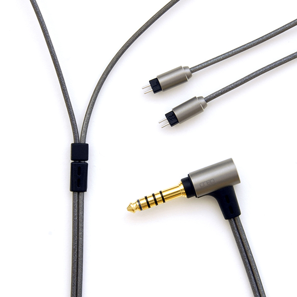 onso/iect_04 イヤホンケーブル 2pin-4.4mm5極 1.2m【IECT_04_BL4C_120】