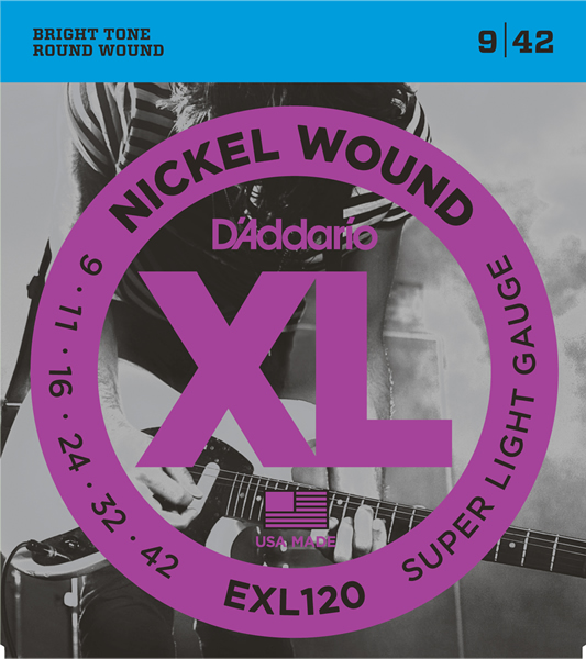D'Addario/EXL120 エレキギター弦 009～042【ダダリオ】【在庫あり】