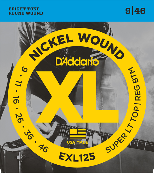 D'Addario/EXL125 エレキギター弦 009～046【ダダリオ】【在庫あり】