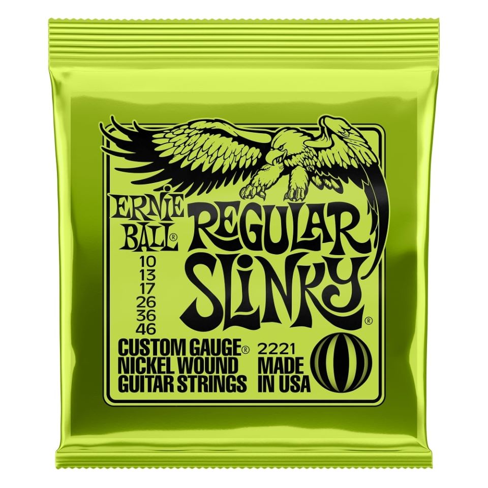 ERNIE BALL/2221 REGULAR SLINKY 010～046 エレキギター弦【アーニーボール】【在庫あり】