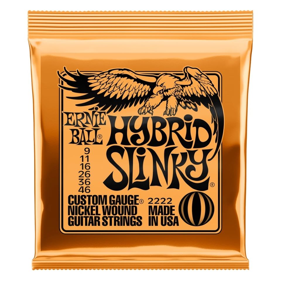 ERNIE BALL/2222 HYBRID SLINKY 009-046 エレキギター弦【アーニーボール】