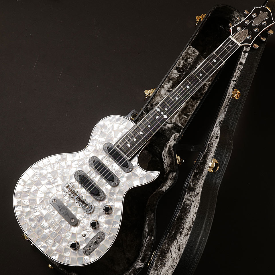 Zemaitis/THE PORTRAIT Pearl Front Ultimate White 3S【新品特価 MGK】【在庫あり】【2506G1】