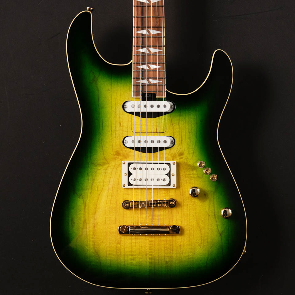 Kz Guitar Works/SS-1 Deluxe Green Burst【在庫あり】